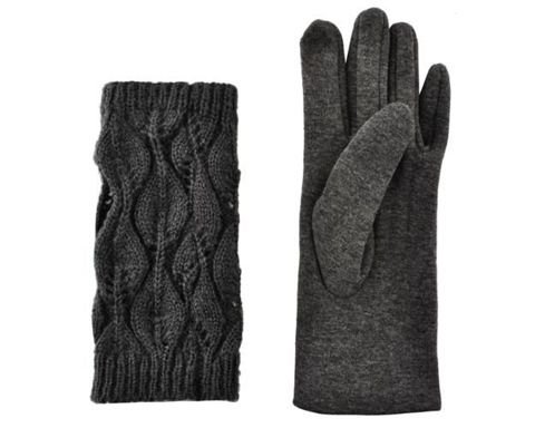 Hmatové rukavice R6412 - šedé