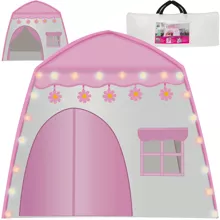 Children&#39;s tent HOME + lights 23472